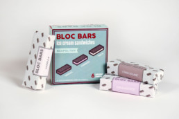 Bloc Bars Packaging Neapolitan