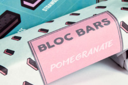 Bloc Bars Packaging Pomegranate