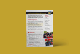 HVFD Donation Drive Newsletter Back