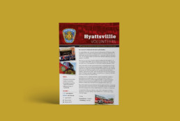 HVFD Donation Drive Newsletter Cover