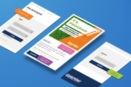 GamePoint Athletics Web UI Design